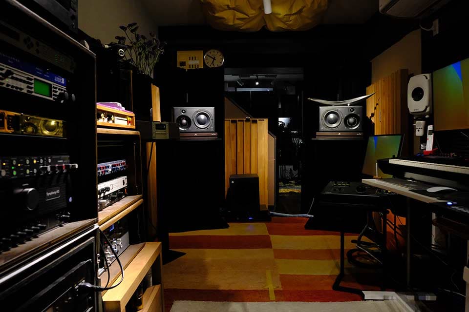 Professional recording studio